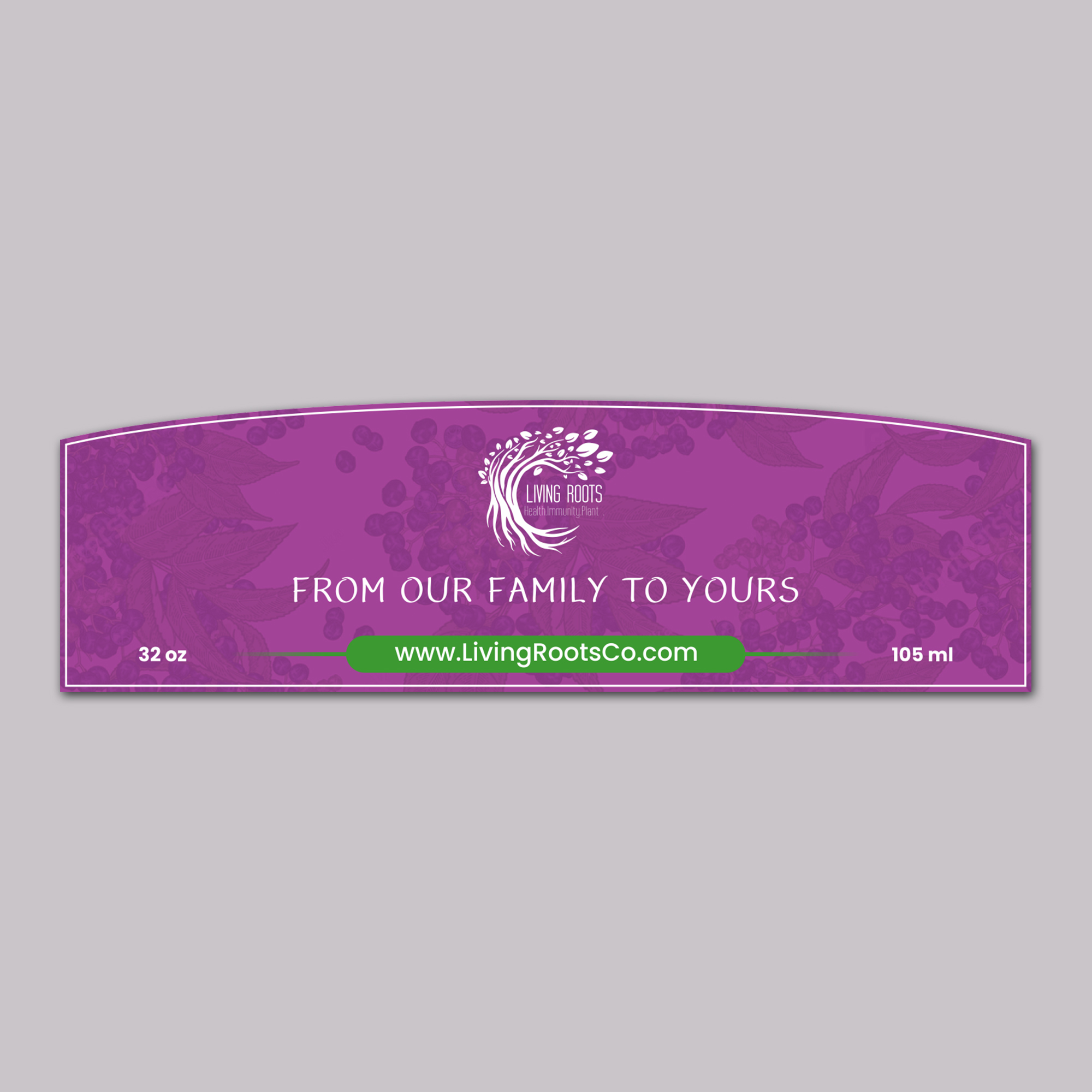 Label Design by Fat Bat Man for Living Roots | Design #26511201