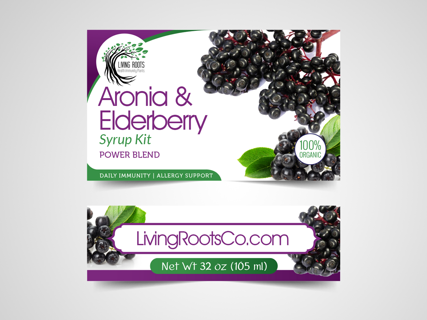Label Design by Priyo Subarkah for Living Roots | Design #26566110