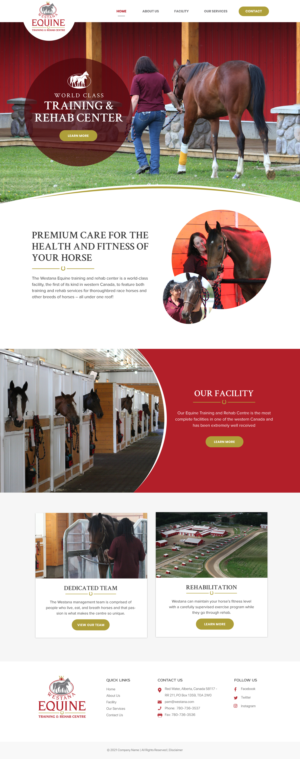 Web Design by Blue Sparrow for this project | Design: #26490801