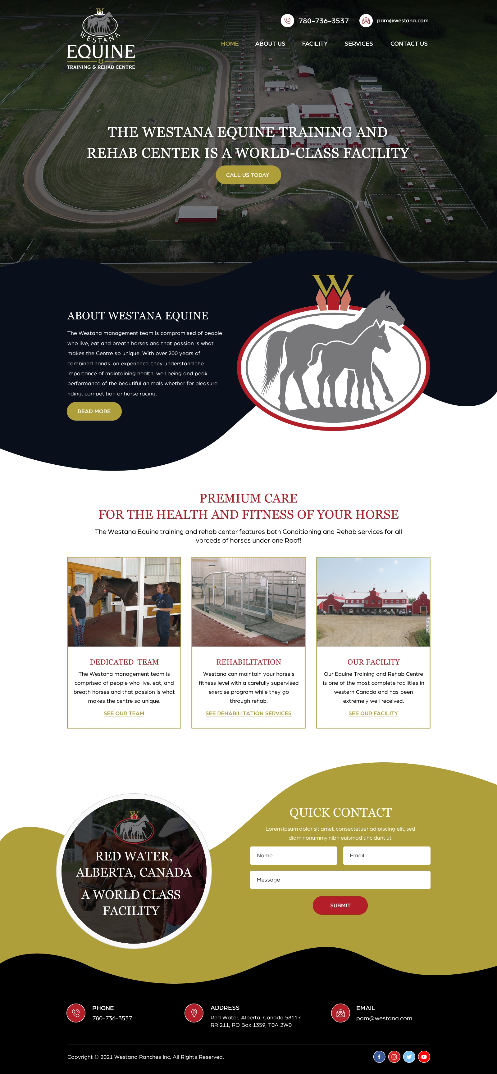 Web Design by HarmiDesigning for this project | Design #26493153