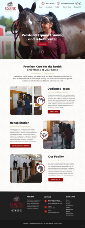 Web Design by pb for this project | Design: #26487433