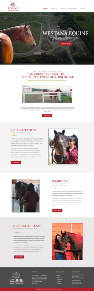 Web Design by chandrayaan.creative for this project | Design: #26504199