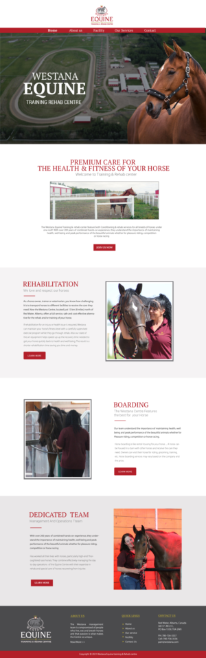 Web Design by chandrayaan.creative for this project | Design: #26504858
