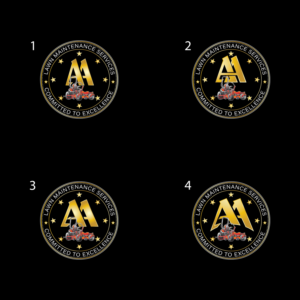 Logo Design by GenArt for Double A Lawn Maintenance Services | Design: #26513862