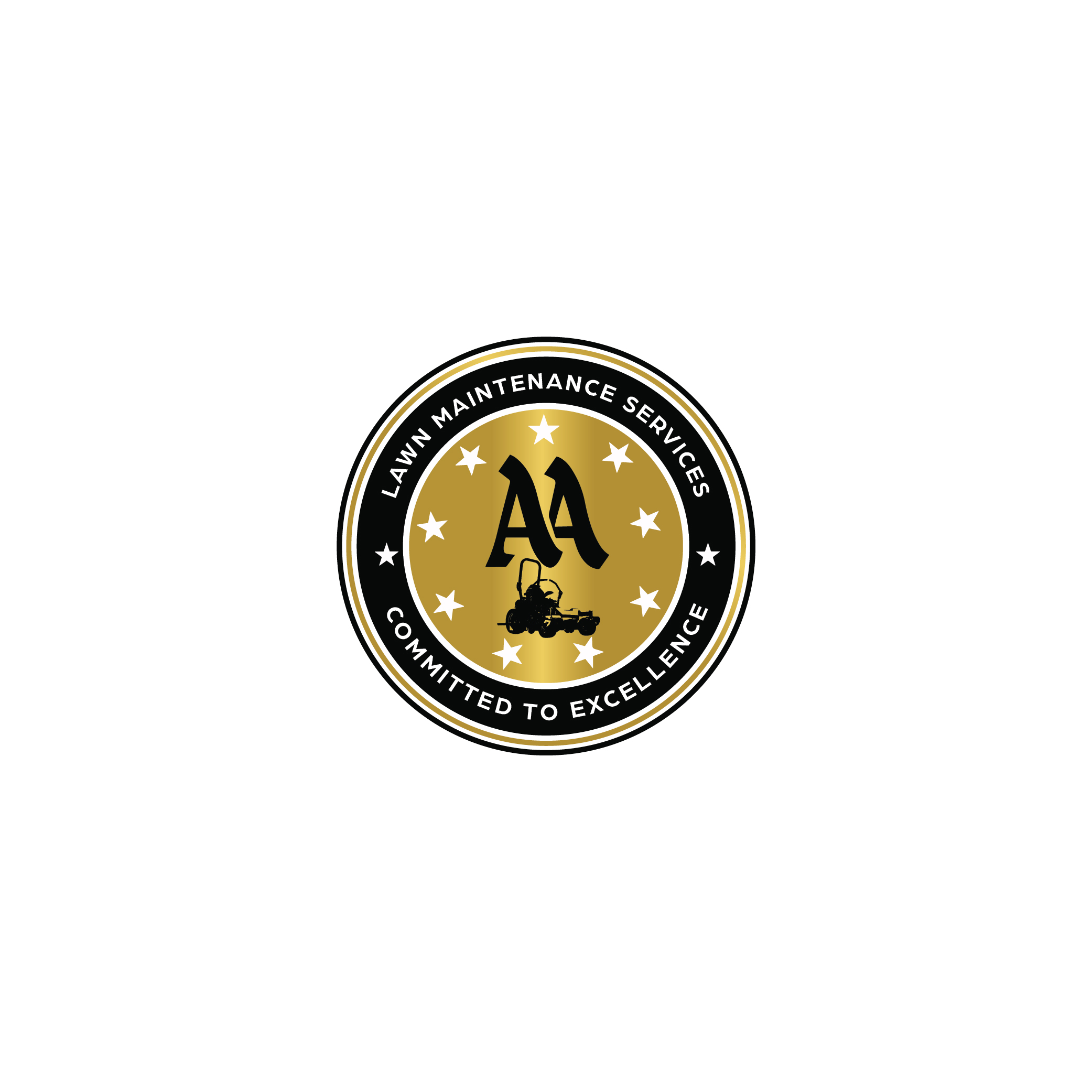 Logo Design by Maxo-Biz for Double A Lawn Maintenance Services | Design #26500863
