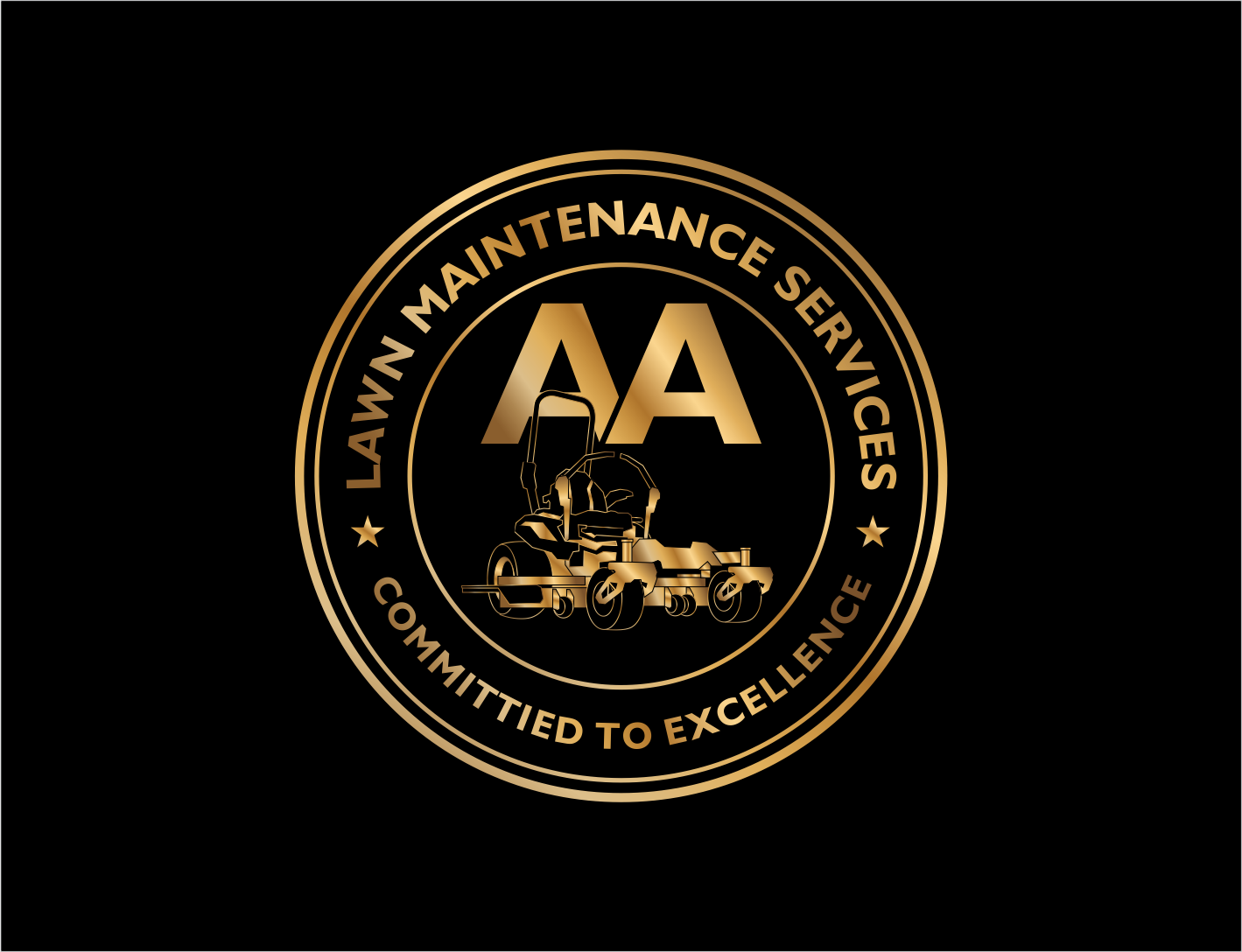 Logo-Design von BNdesigner für Double A Lawn Maintenance Services | Design #26506738