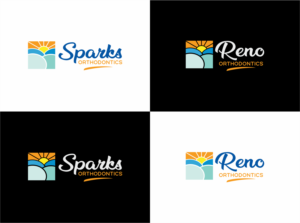 Reno orthodontics or Sparks Orthodontics | Logo Design by Sibyle