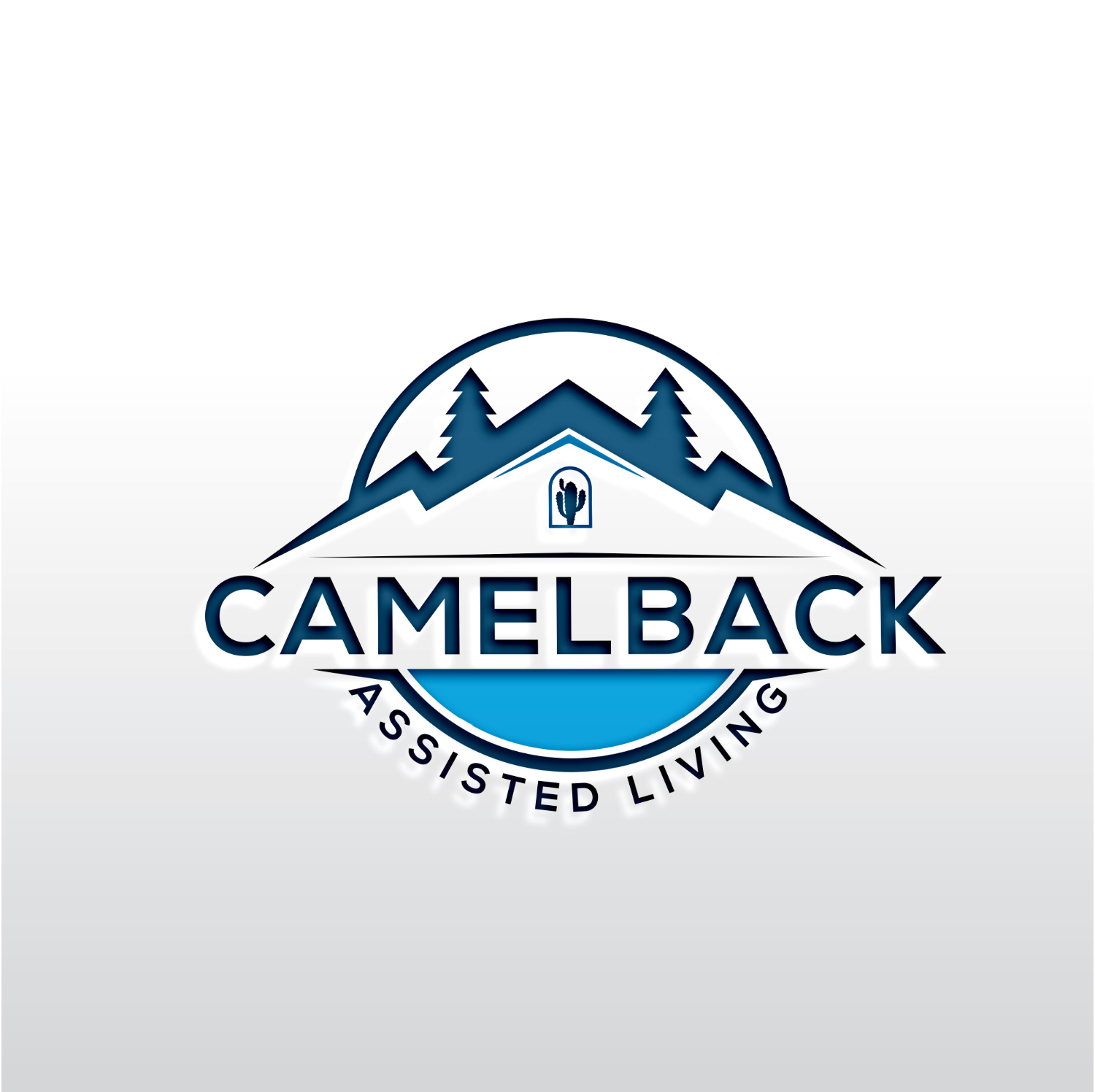 Logo Design by Jennifer© for The Plaza Assisted Living of Scottsdale, LLC | Design #26488625