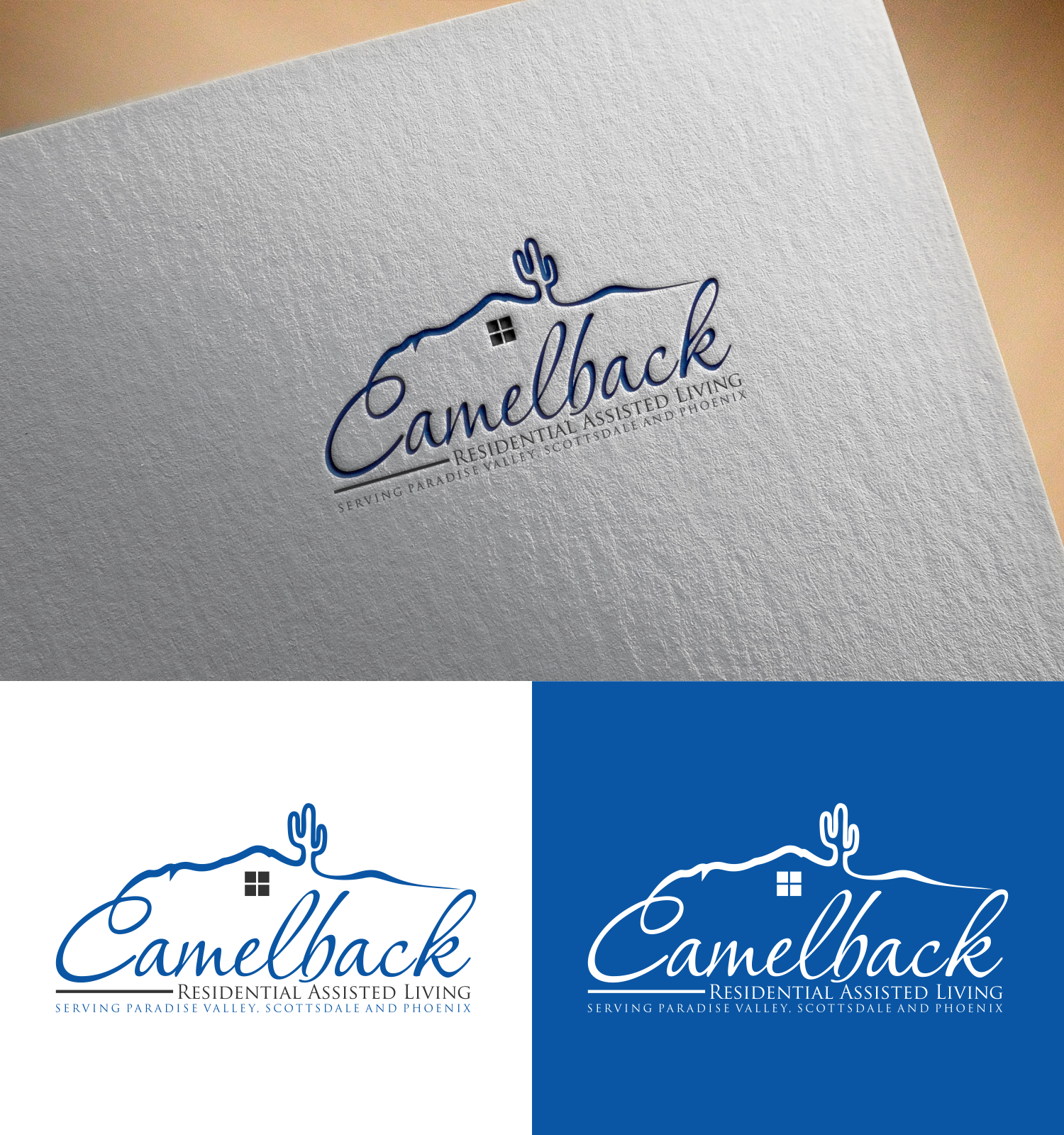 Logo Design by marzuq for The Plaza Assisted Living of Scottsdale, LLC | Design #26486063