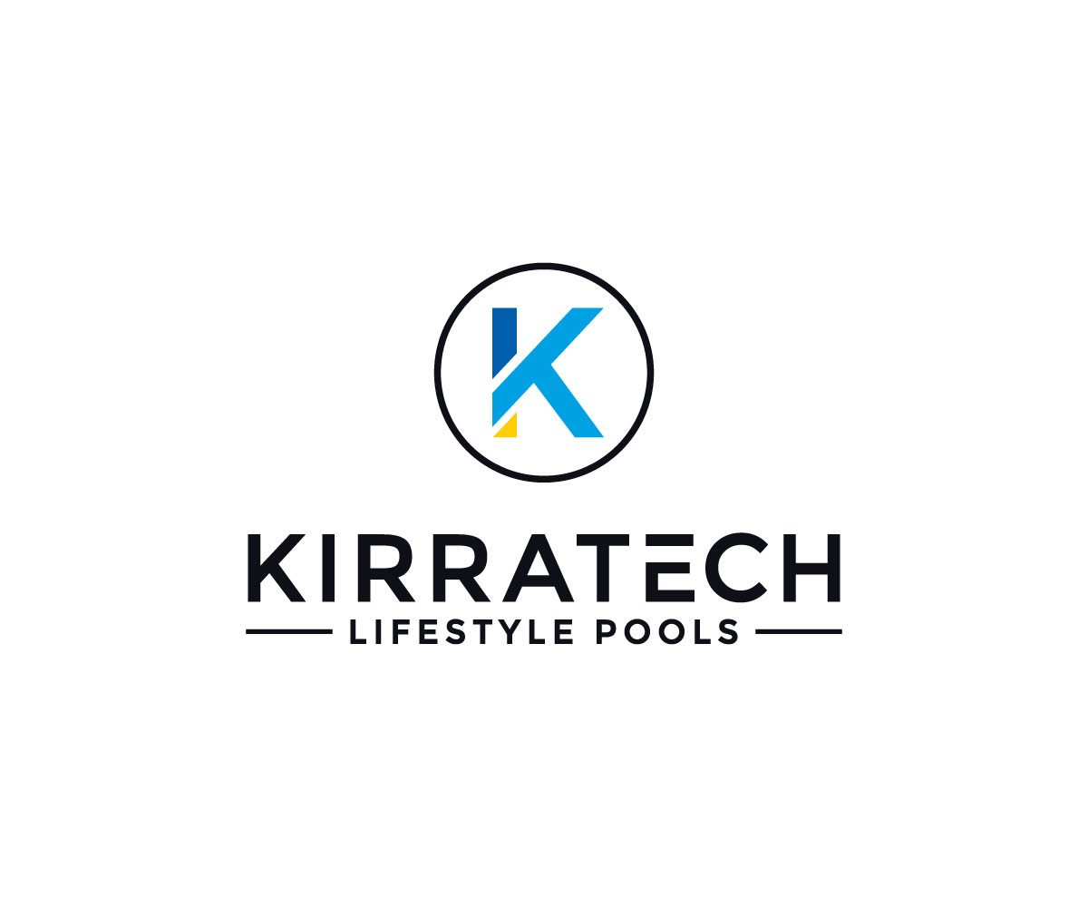 Logo Design by Atec for Kirratech pool services | Design #26501935