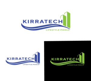 Logo Design by Quratulain 25 for Kirratech pool services | Design: #26502715