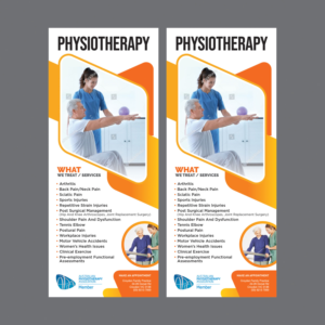 Banner Design for Physiotherapy Business | Messestand-Design von Jul-D