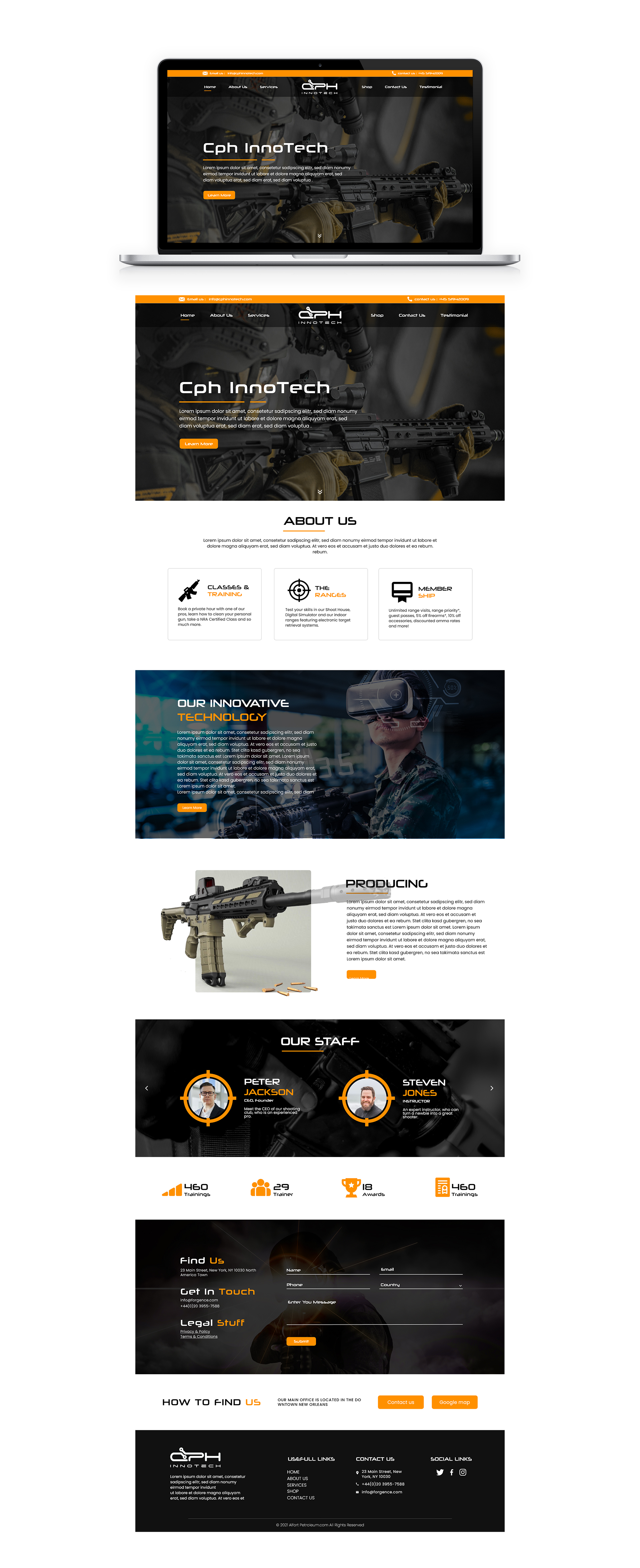 Web Design by Adeel Rahman for this project | Design #26522956