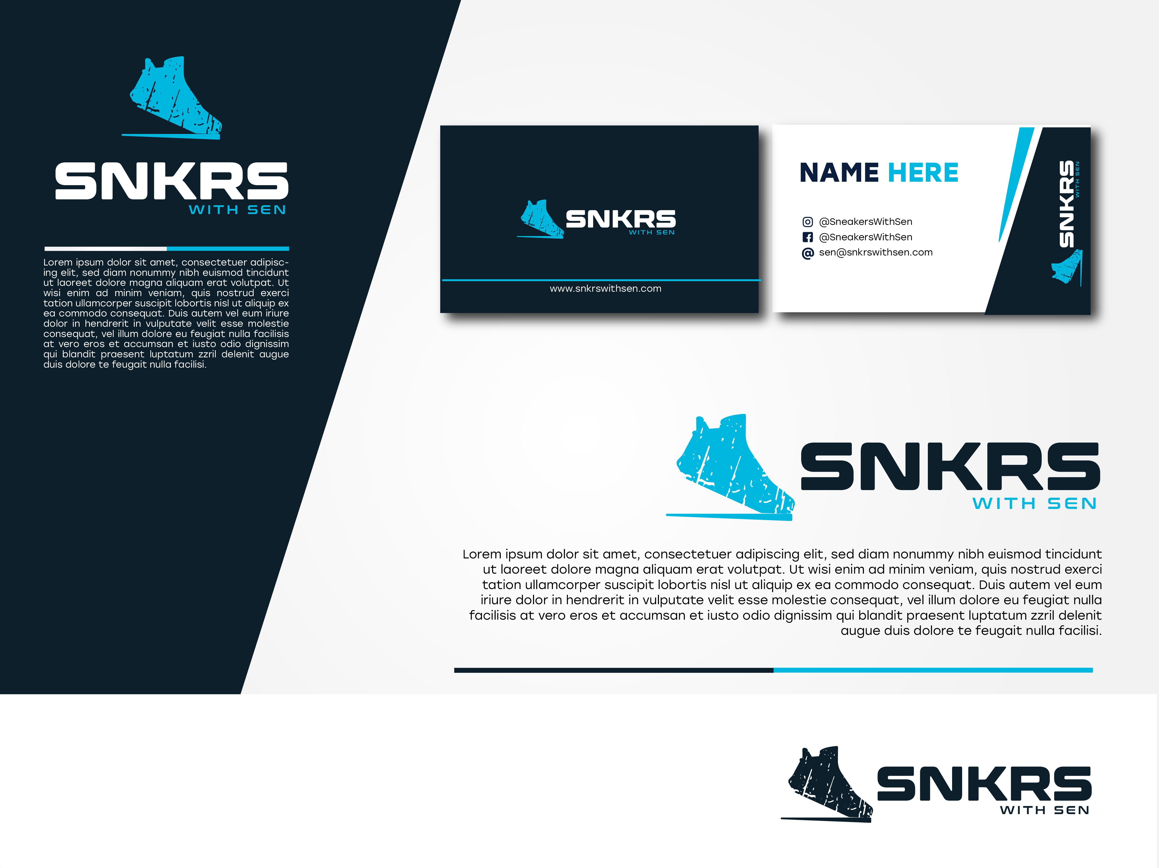 Logo Design by Jet-D for SneakersWithSen | Design #26526482