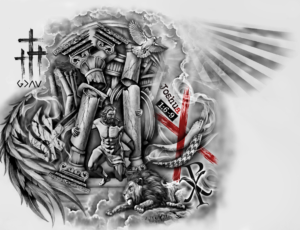 Tattoo Design by Jezzus for this project | Design: #26534585