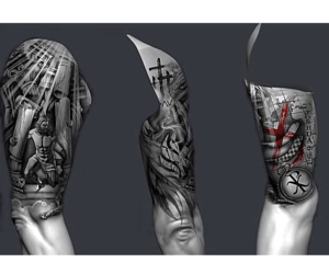 Tattoo Design by Jezzus for this project | Design: #26548260