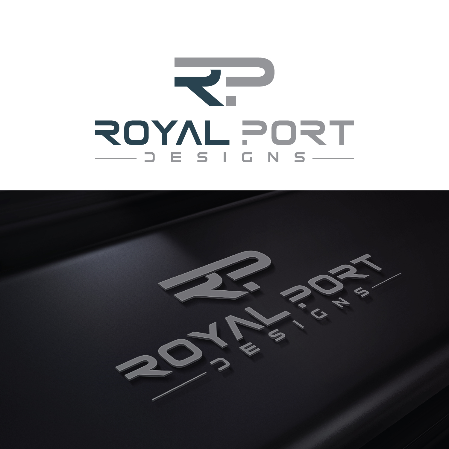 Logo Design by Maxo-Biz for Royal Port Designs | Design #26501074
