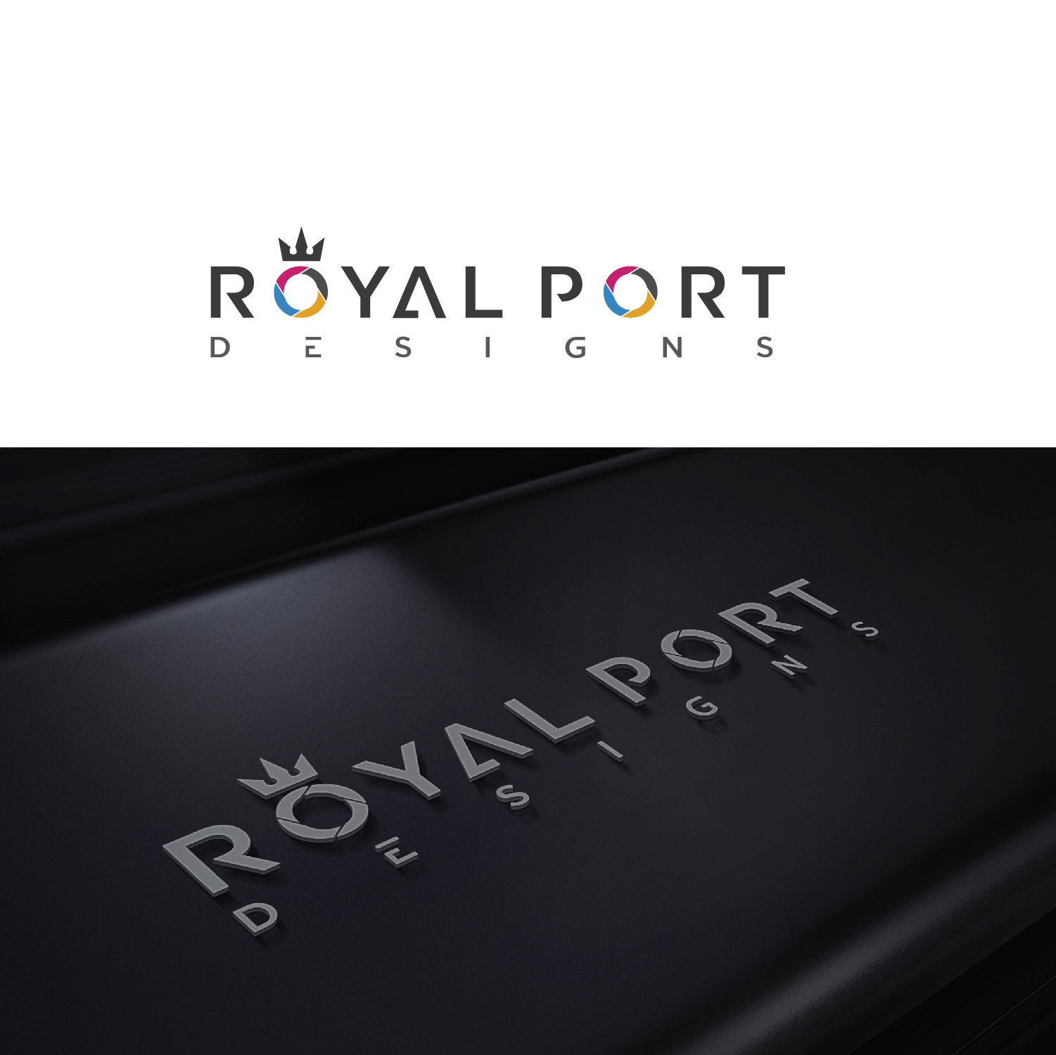 Logo Design by Maxo-Biz for Royal Port Designs | Design #26501076