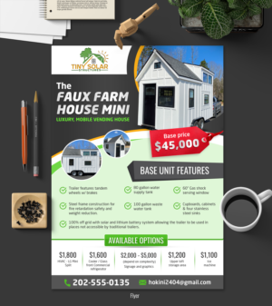 Product flyer with pricing | Design de Flyer par SAI DESIGNS