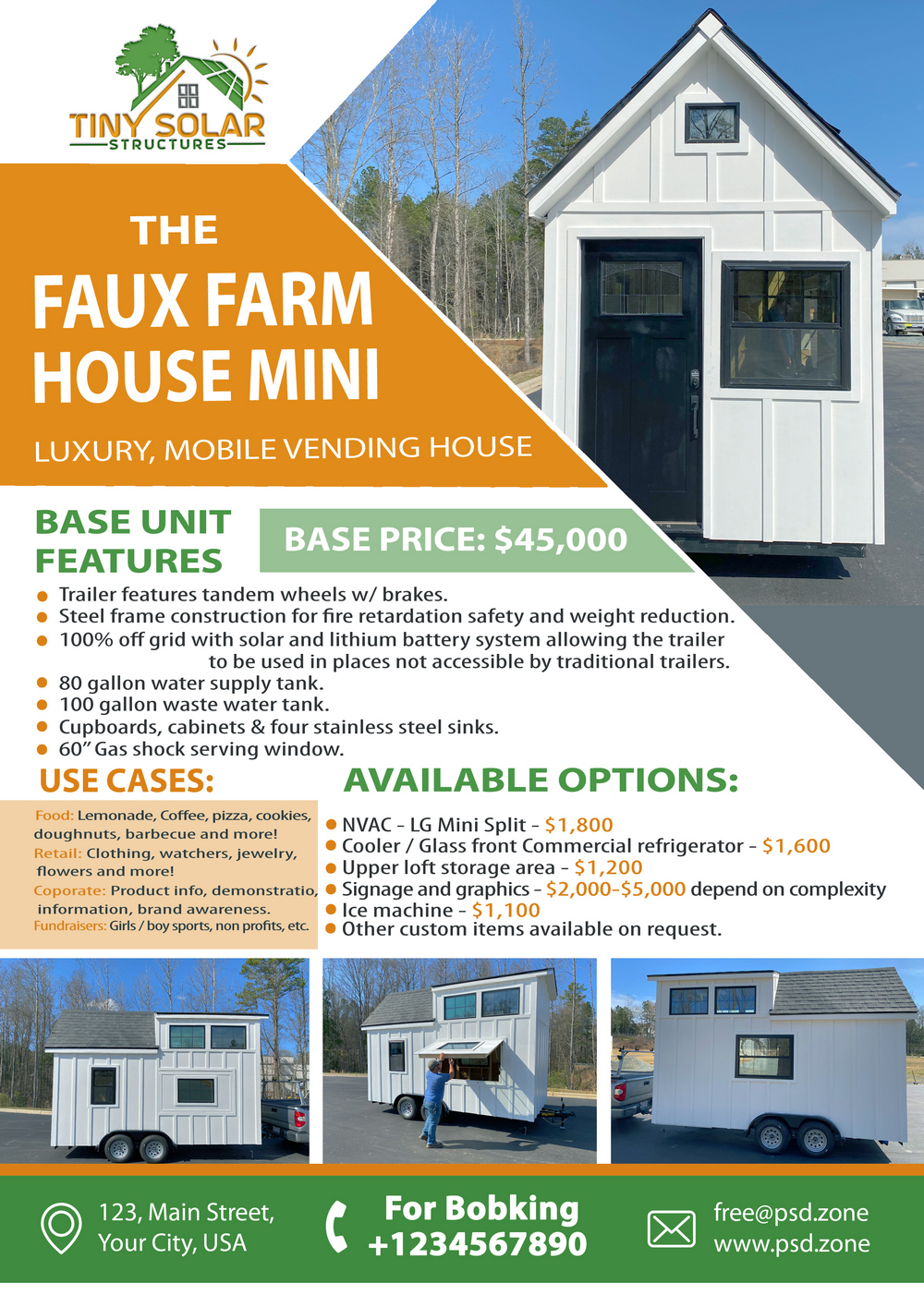 Flyer Design by Tatyana Tomskaya for this project | Design #26505314
