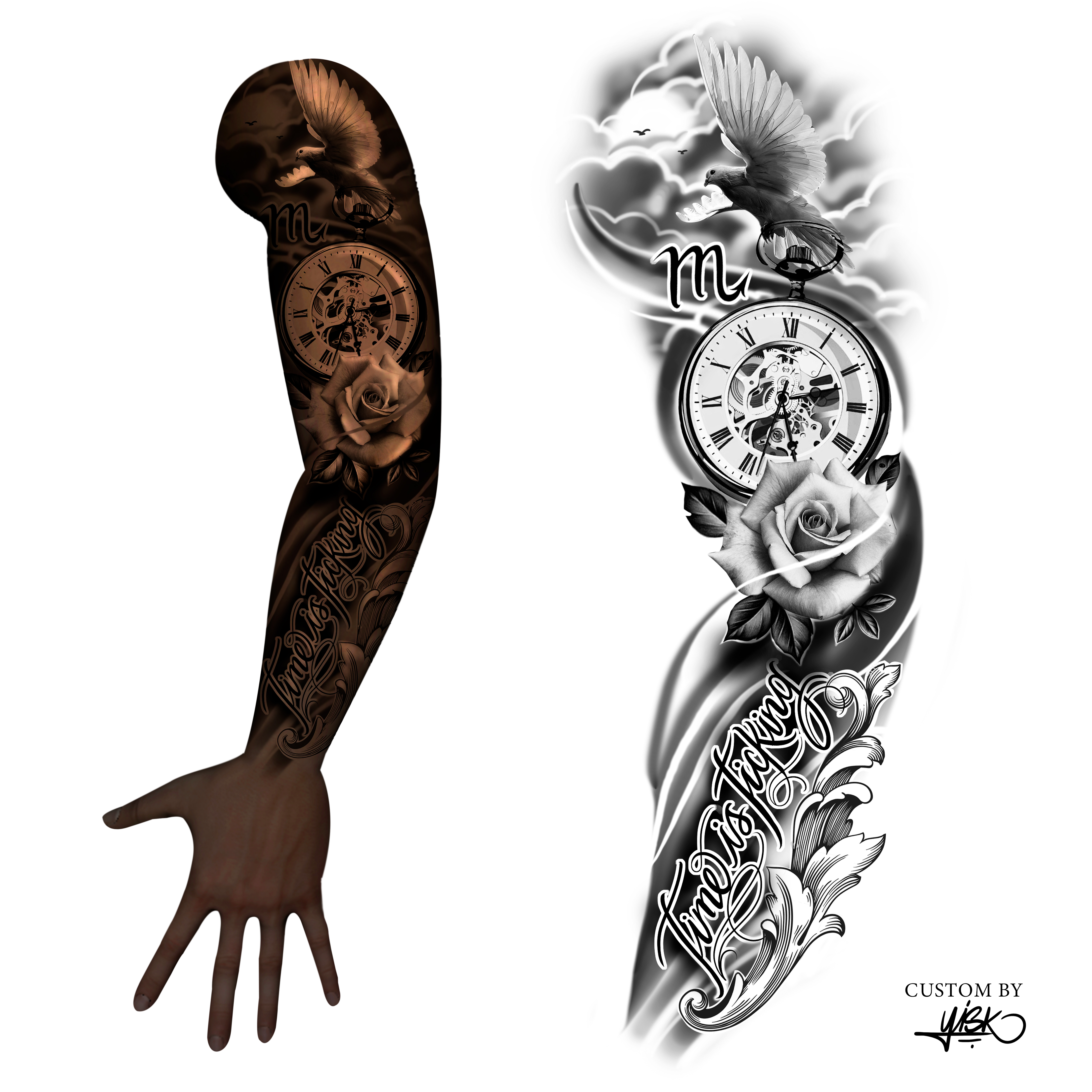 Tattoo Design by El Yisk 2 for this project | Design #26513882