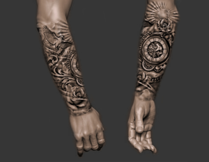 Tattoo Design by Jezzus for this project | Design: #26509226