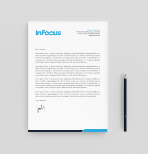 Stationery Design by R.design for InFocus Corporation | Design: #26492794