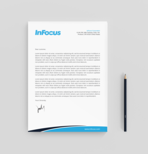 Stationery Design by R.design for InFocus Corporation | Design: #26492801
