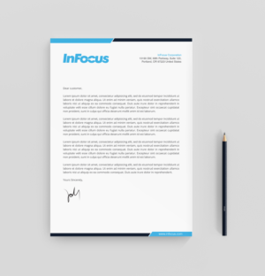 Stationery Design by R.design for InFocus Corporation | Design: #26492805
