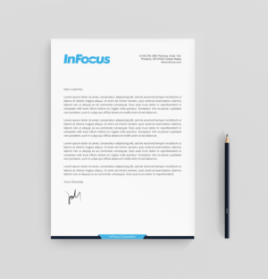 Stationery Design by R.design for InFocus Corporation | Design: #26492808