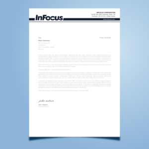 Stationery Design by Imagine design000 for InFocus Corporation | Design: #26490263