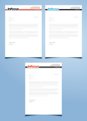 Stationery Design by Imagine design000 for InFocus Corporation | Design: #26492414