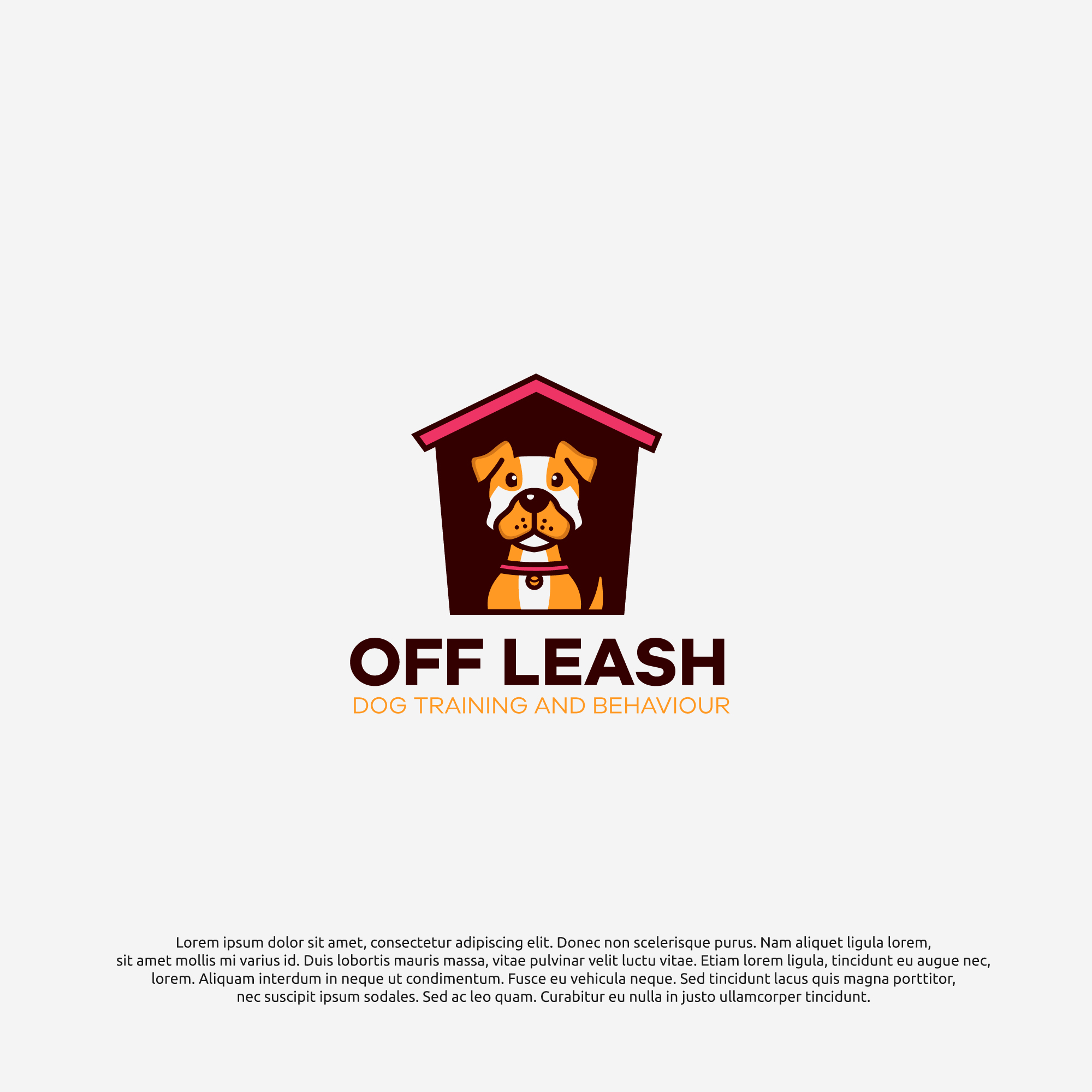 Logo Design by Filipino for Off leash dog training | Design #26507435