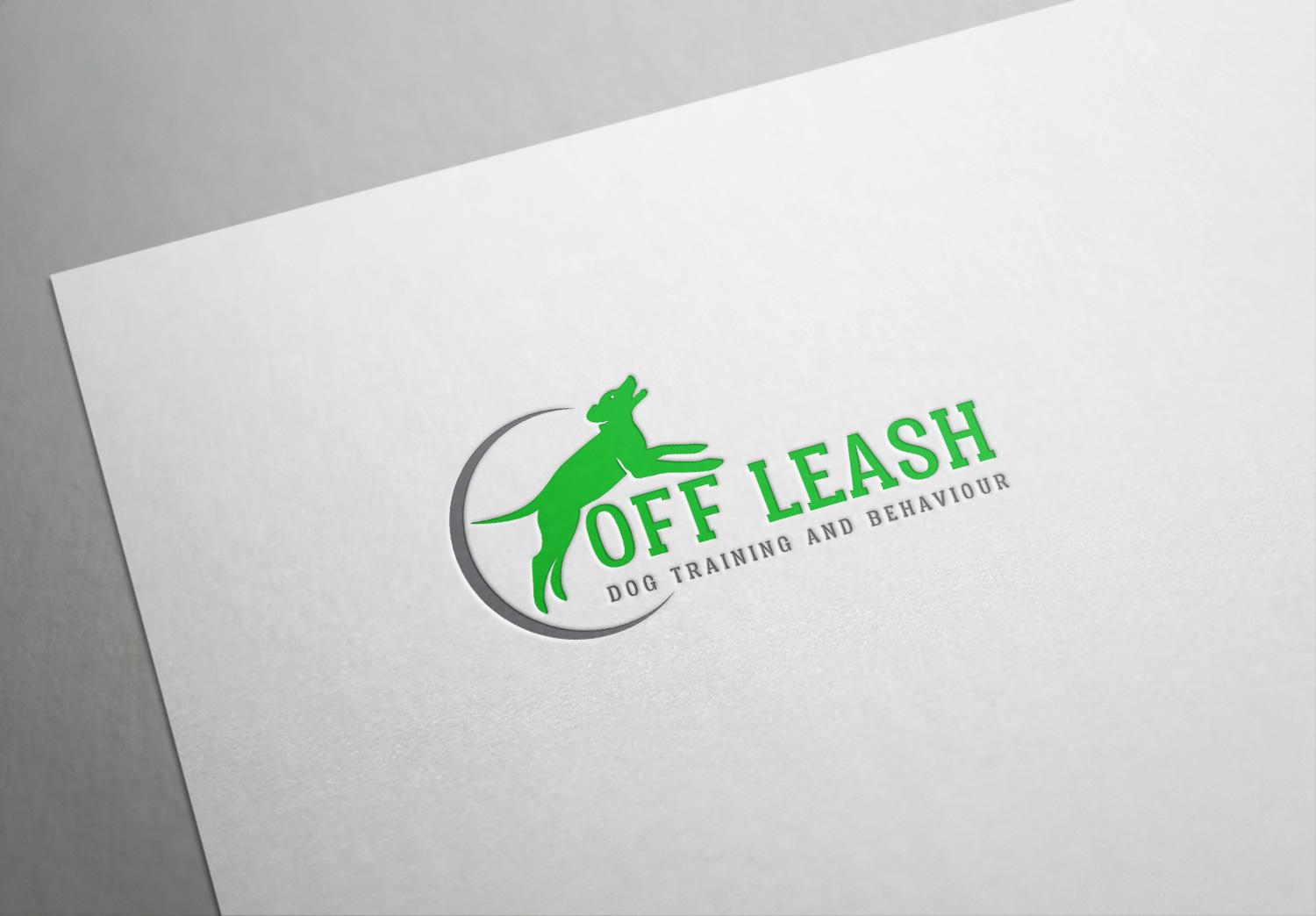 Logo Design by Deziners Zone for Off leash dog training | Design #26494579