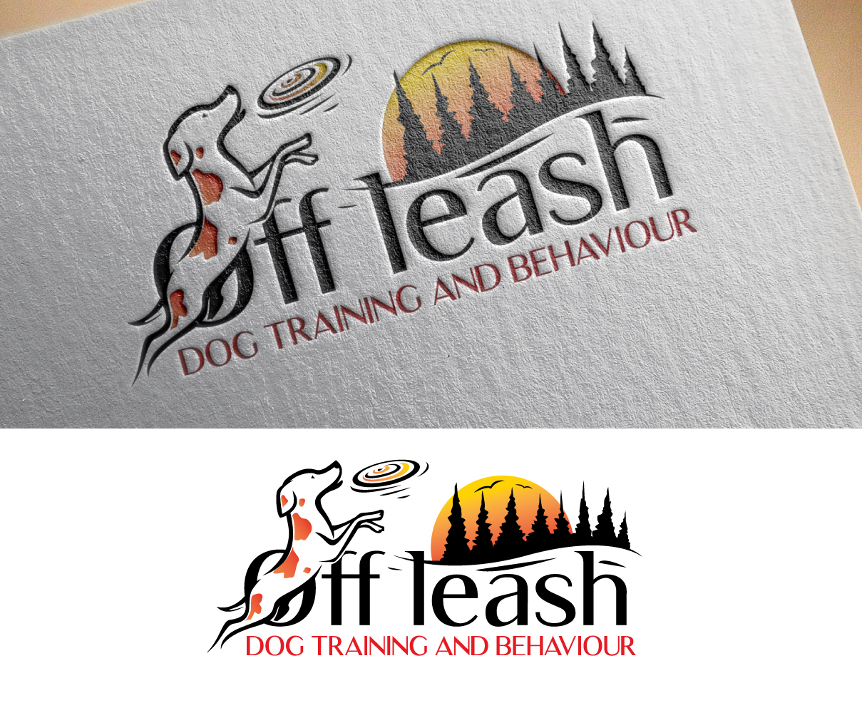 Logo Design by blue eye for Off leash dog training | Design #26491853