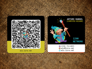 Computer Consultant Looking to Have His Business Card Idea Perfected | Design de Carte de Visite par Sandaruwan