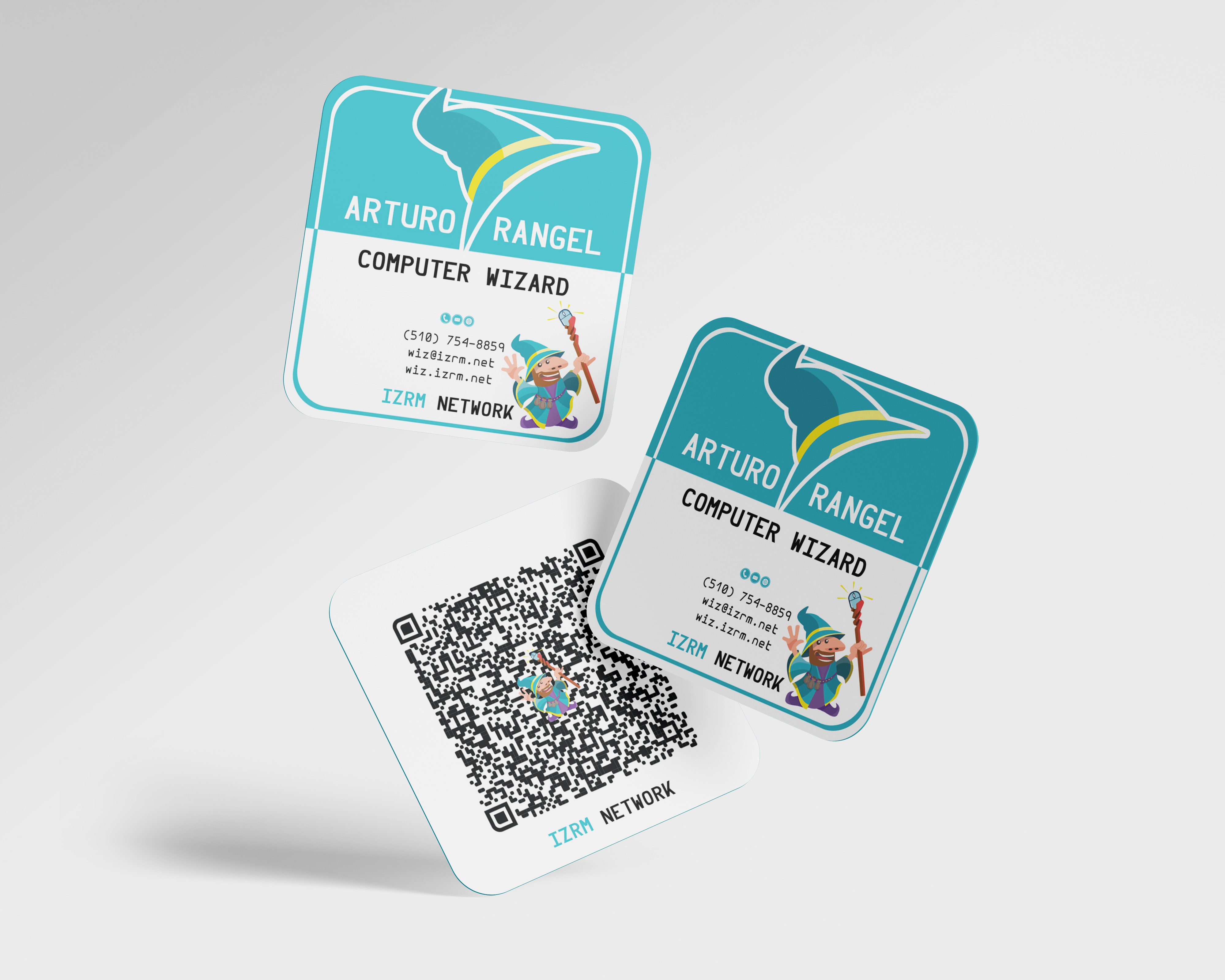 Diseño de Tarjeta de Presentación por Shumaila Kiran para IZRM Network | Diseño #26491871