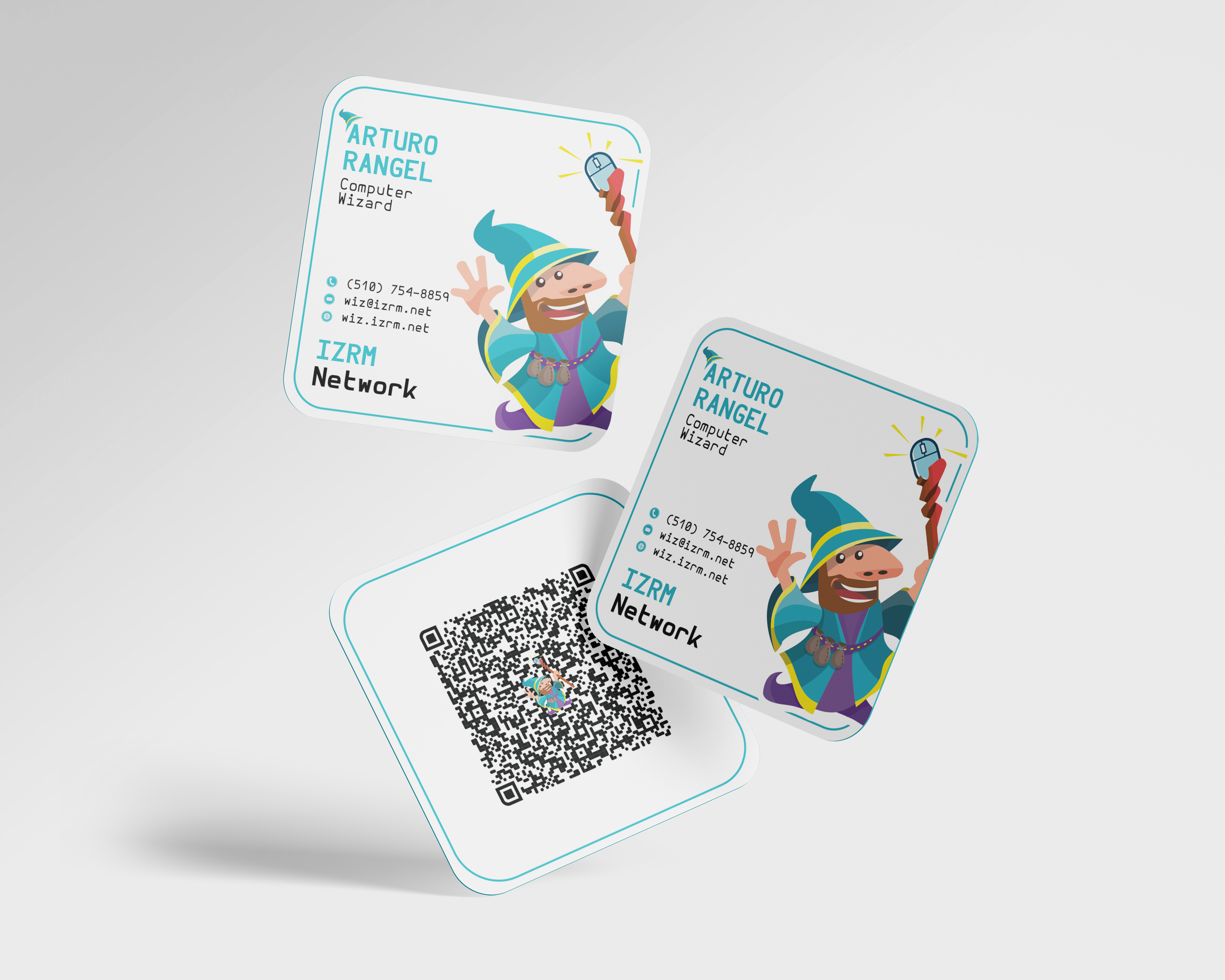 Design de Carte de Visite par Shumaila Kiran pour IZRM Network | Design #26491872