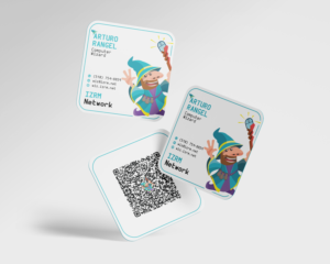 Design de Carte de Visite par Shumaila Kiran pour IZRM Network | Design : #26491872