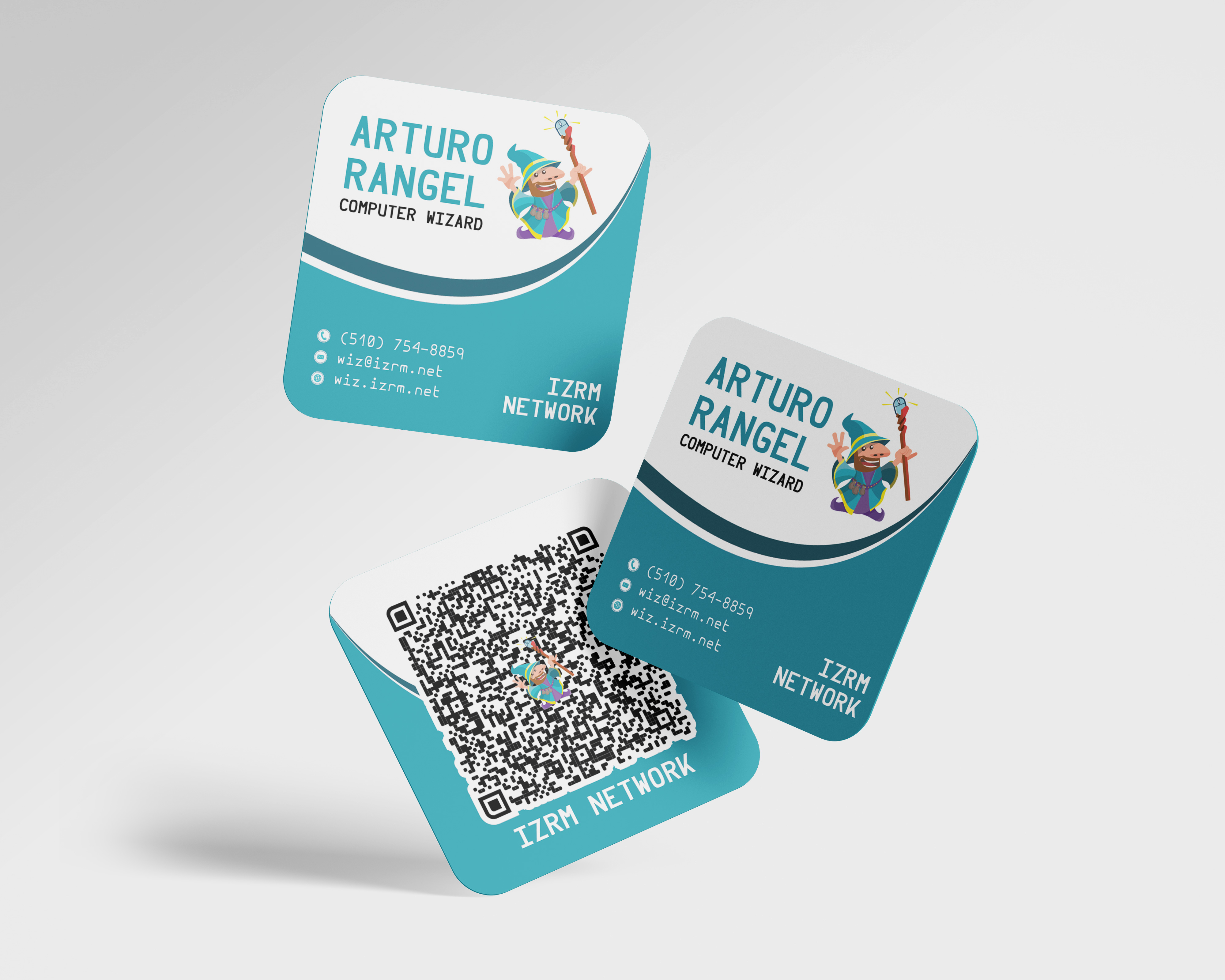 Design de Carte de Visite par Shumaila Kiran pour IZRM Network | Design #26491873