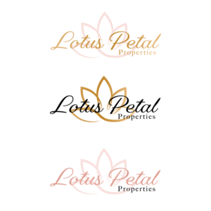 Lotus Petal Properties | Logo Design by Kimh