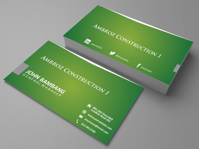 Business Card Design by AwsomeD for this project | Design #3064153