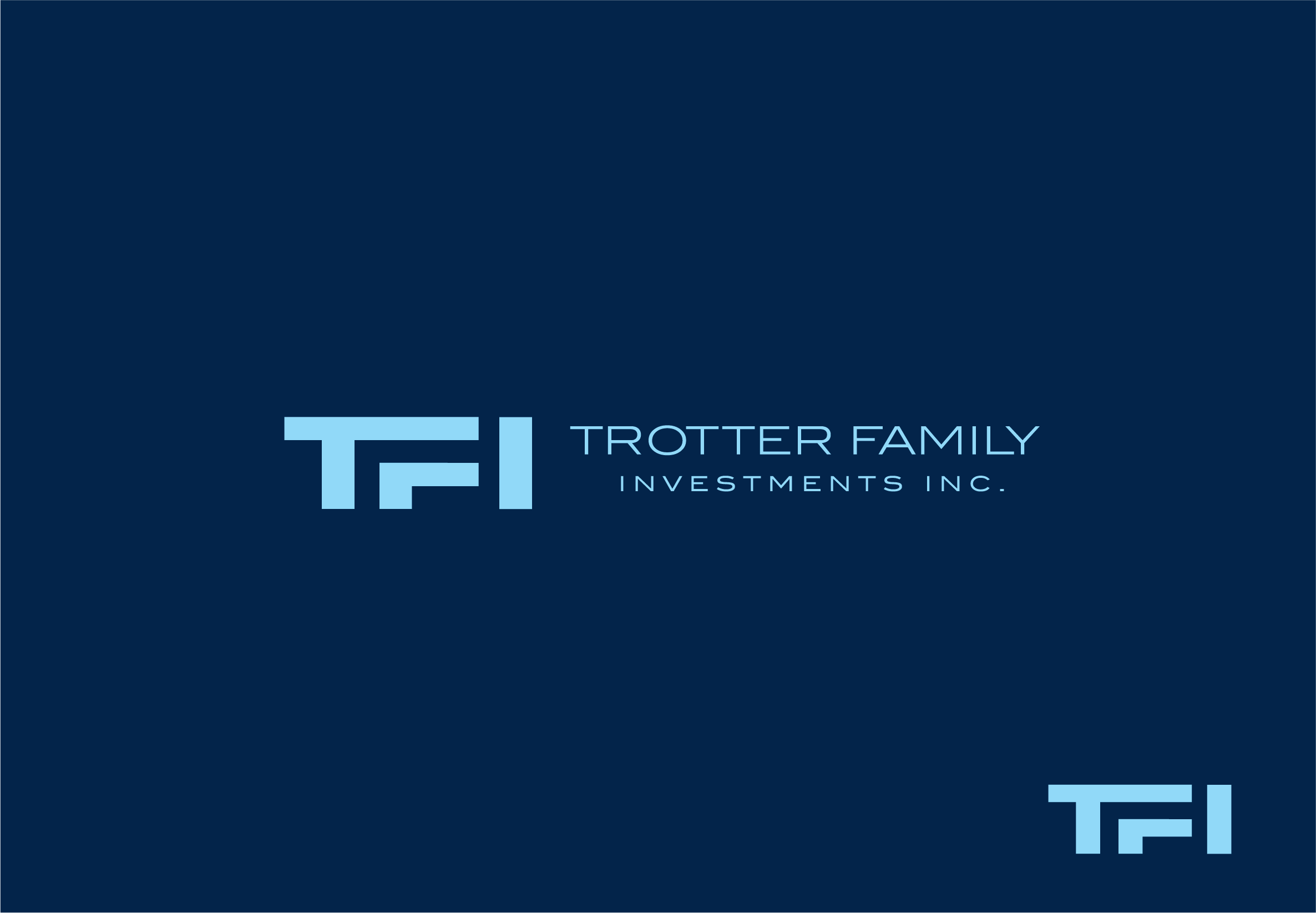 Logo Design by jizzy123 for Trotter Family Investments  | Design: #26495265