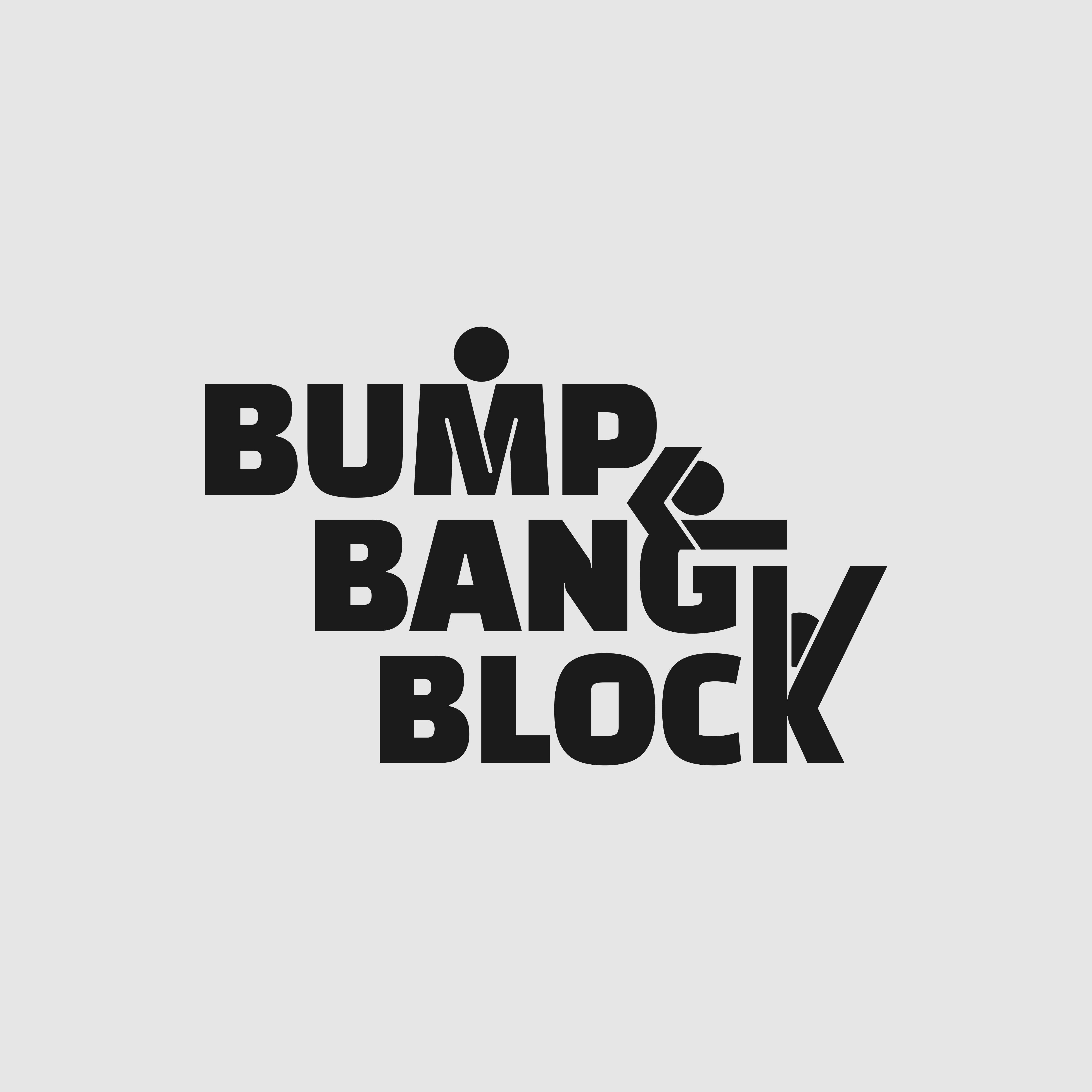 Logo Design by toothless99 for Bump Bang Block | Design #26499804