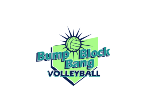Bump Bang Block Volleyball | Logo-Design von BNdesigner