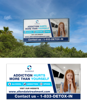 Allendale Treatment Center Billboard (Addiction / Alcohol / Opioid ) | Billboard Design by ZeneFashions