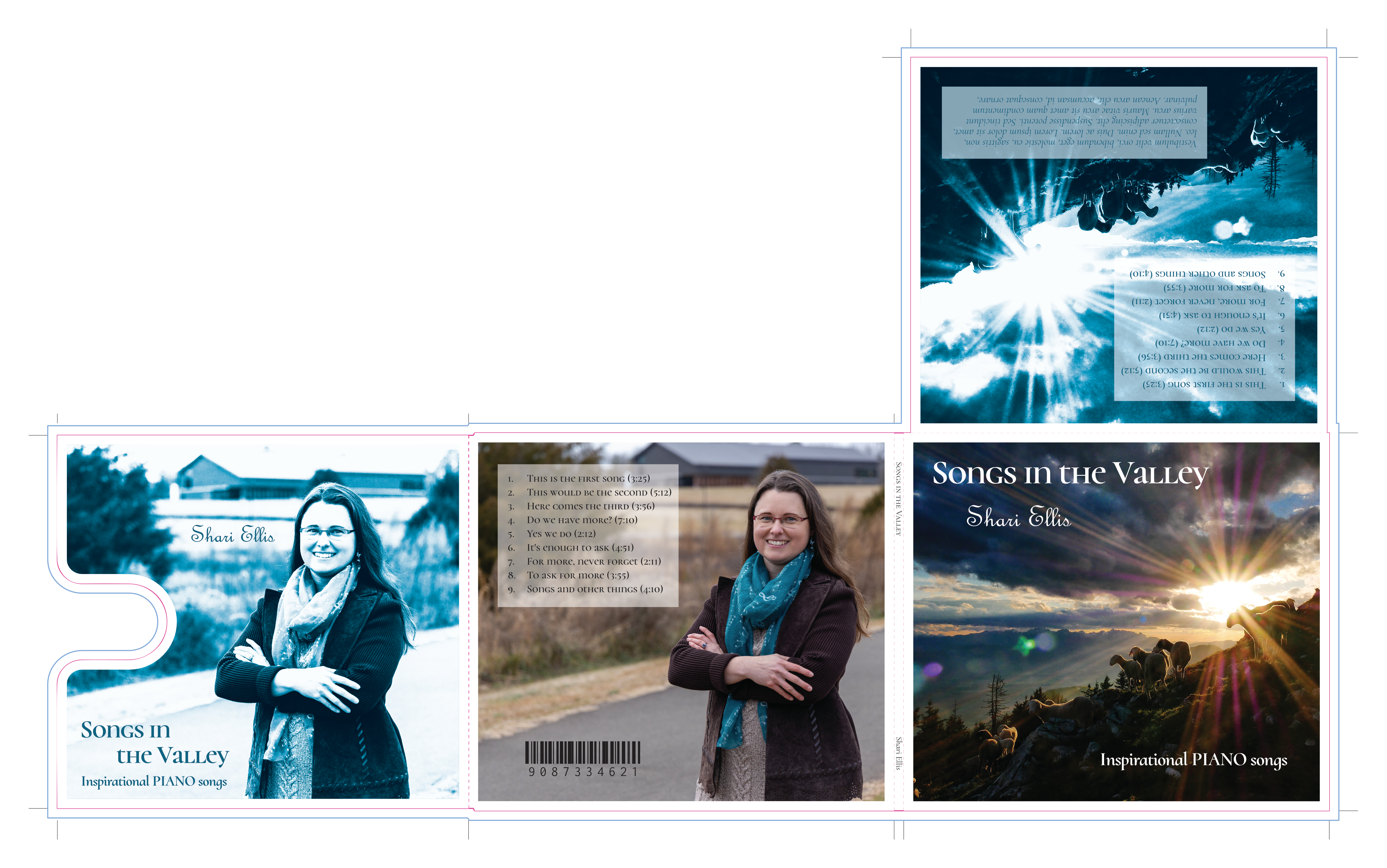 CD Cover Design by Dasa for Shari Ellis Music | Design #26519849