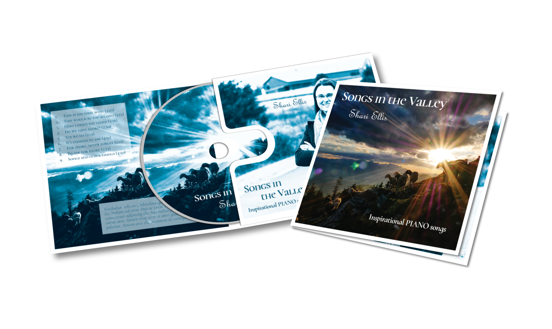 CD-Cover-Design von Dasa für Shari Ellis Music | Design #26519850