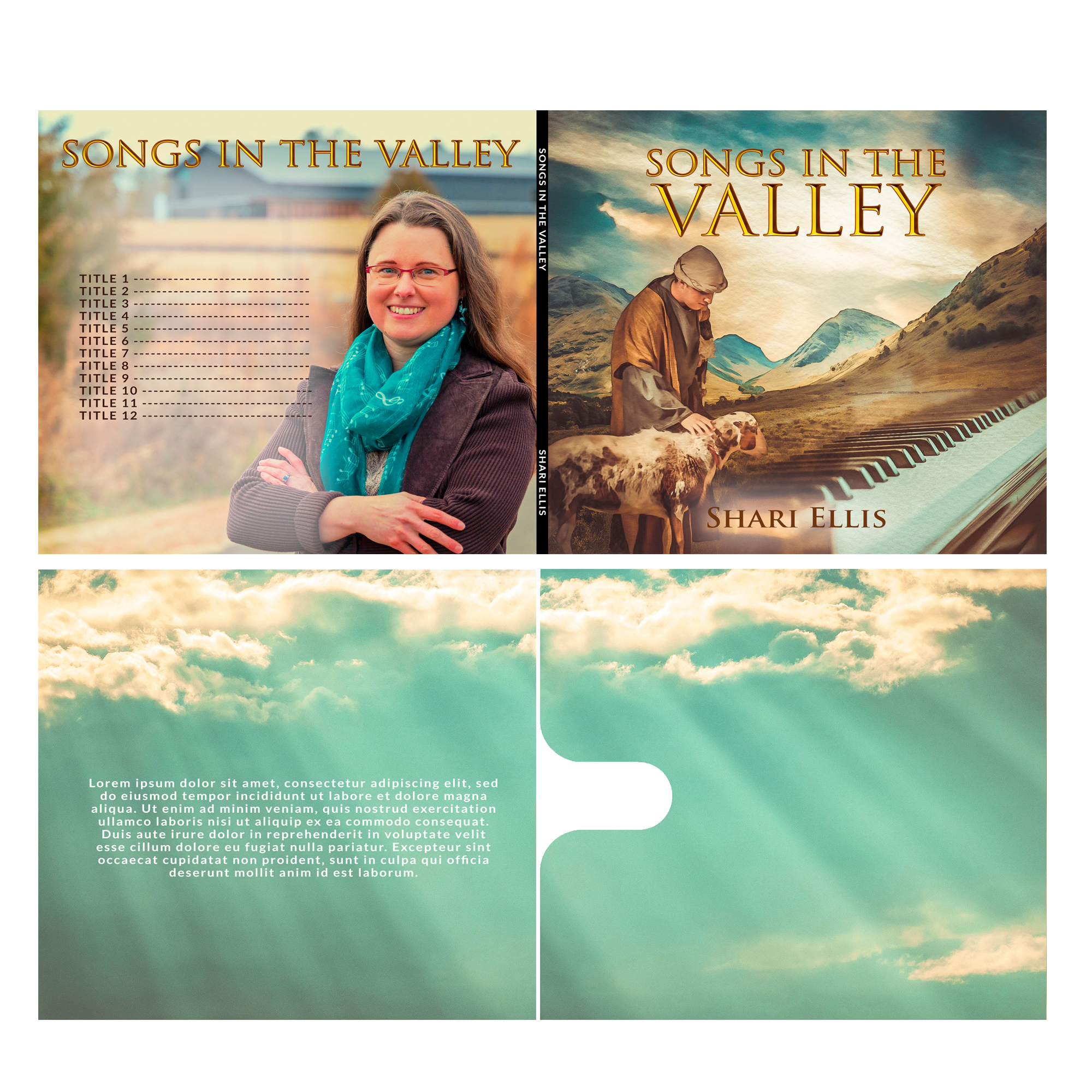 CD-Cover-Design von Wally_F für Shari Ellis Music | Design #26519434