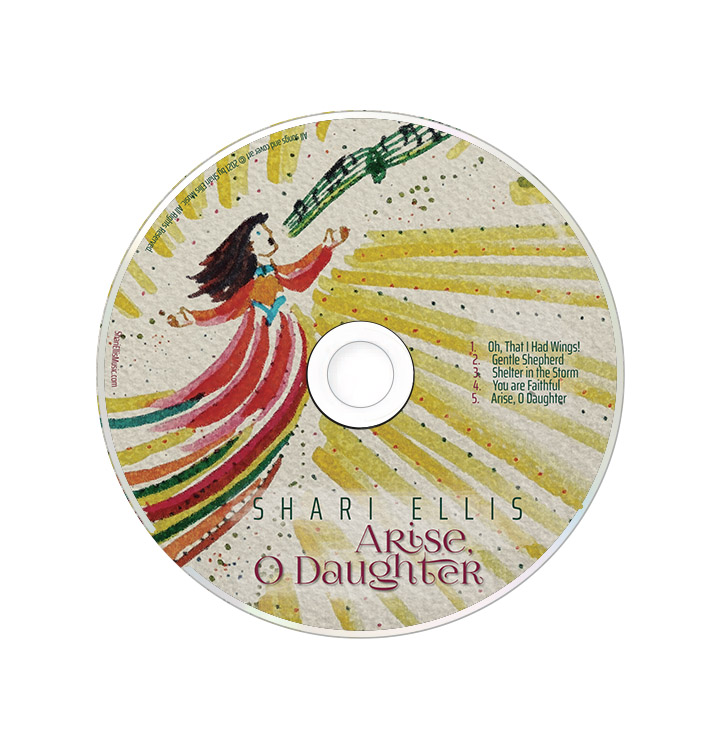 CD Cover Design by SleepyRobbik for Shari Ellis Music | Design #26565337